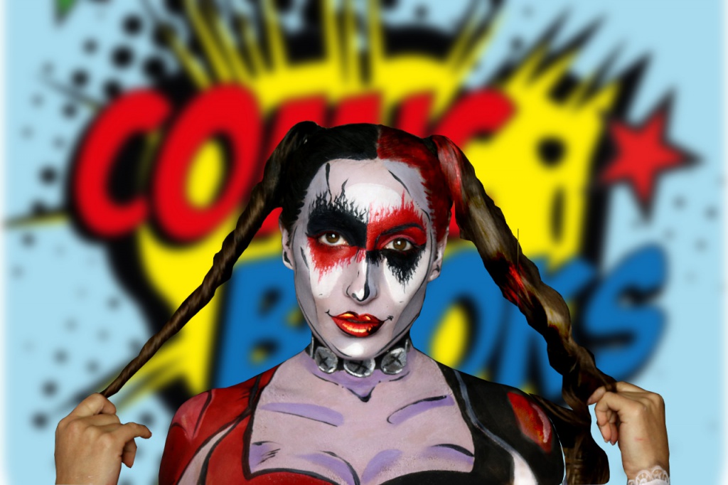 Harley Quinn Makeup Sarah Magic Makeup
