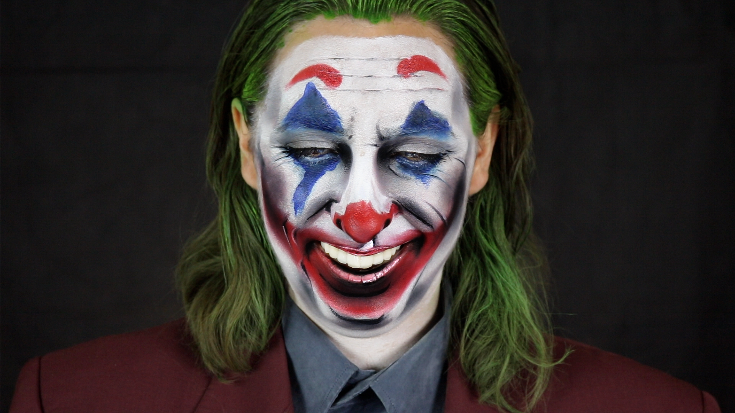 Joaquin Phoenix Joker Makeup Sarah