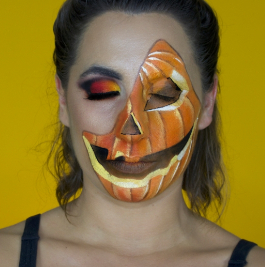 Pumpkin Makeup - Sarah Magic Makeup